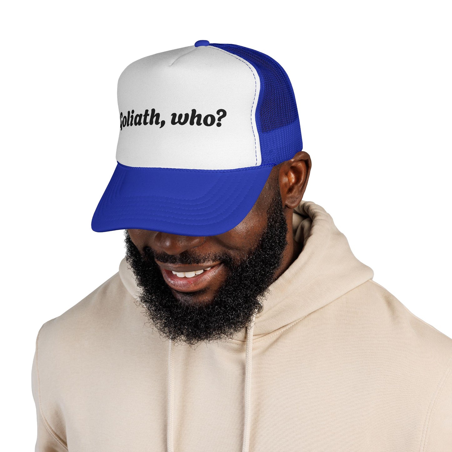 Trucker Hat- Goliath, who? All colors!