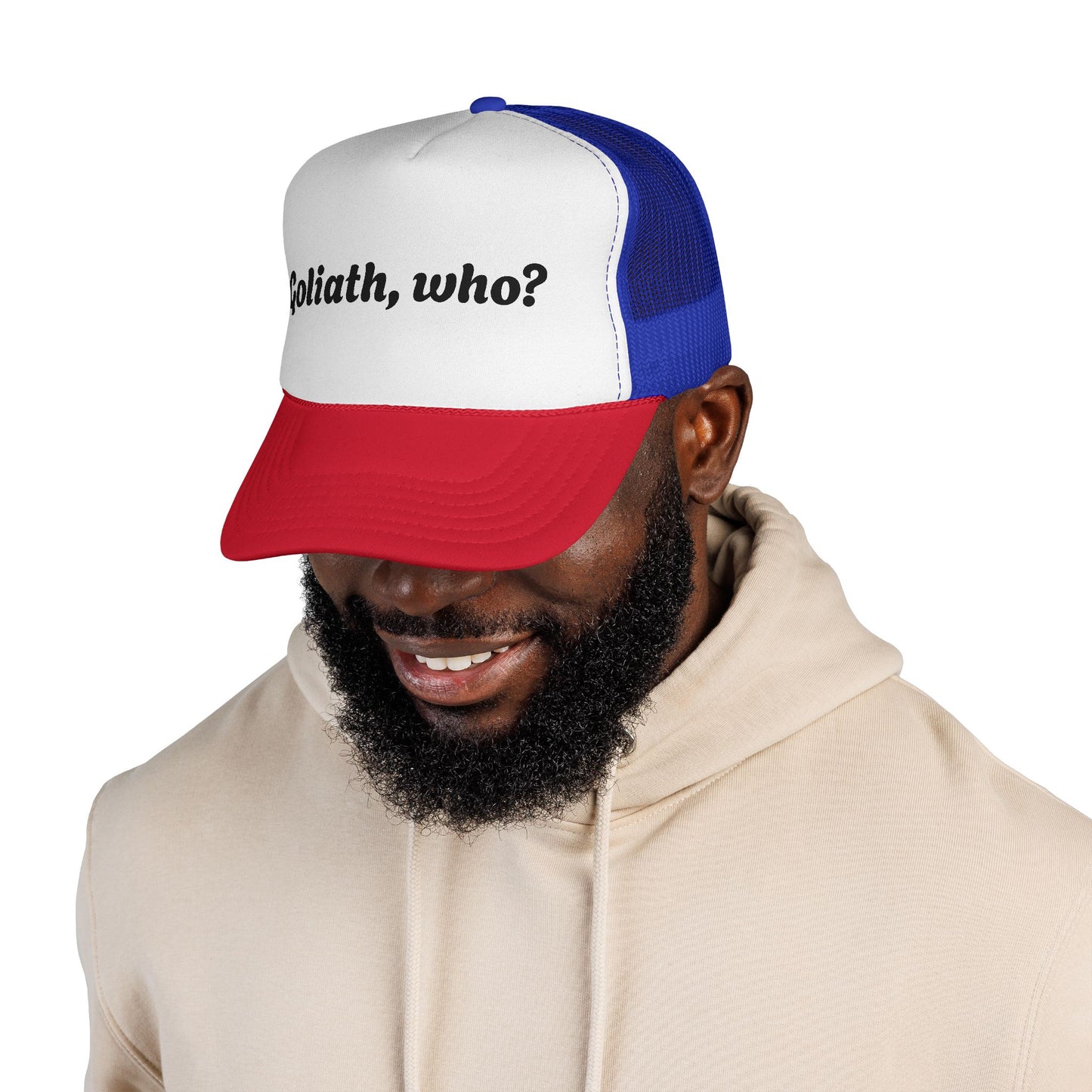 Trucker Hat- Goliath, who? All colors!