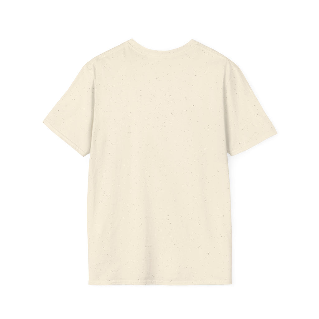 White & Natural Color - Unisex Softstyle T-Shirt 100% Cotton