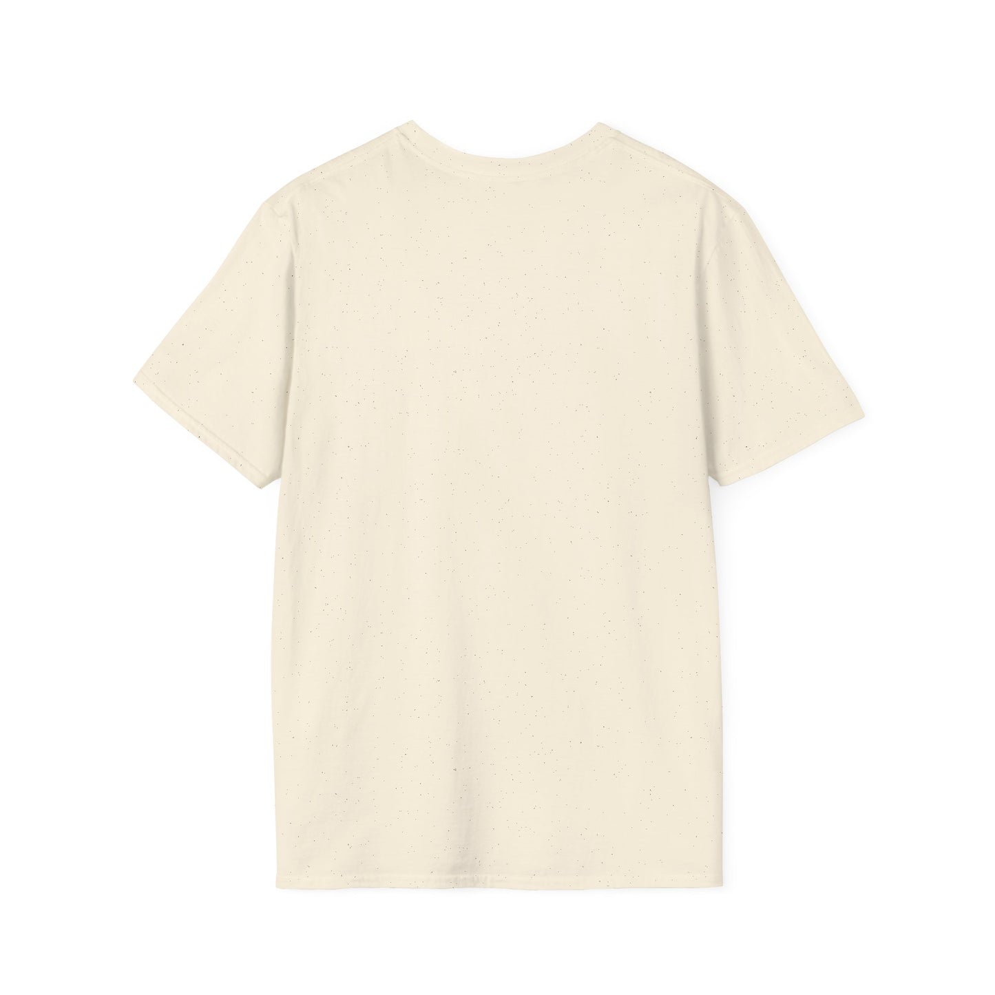 White & Natural Color - Unisex Softstyle T-Shirt 100% Cotton