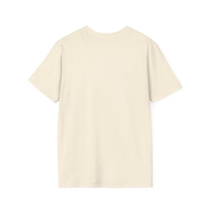 White & Natural Color - Unisex Softstyle T-Shirt 100% Cotton