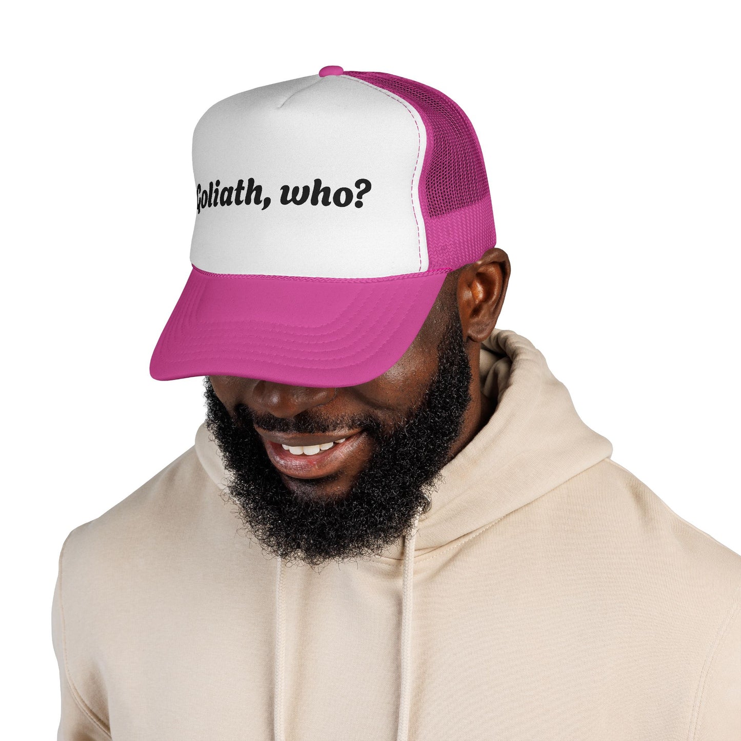 Trucker Hat- Goliath, who? All colors!