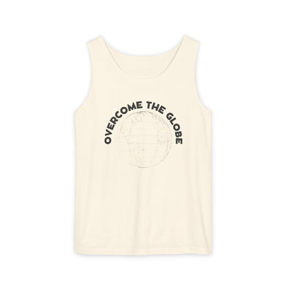 Women Cotton Tank -Multicolors! "Overcome the Globe"