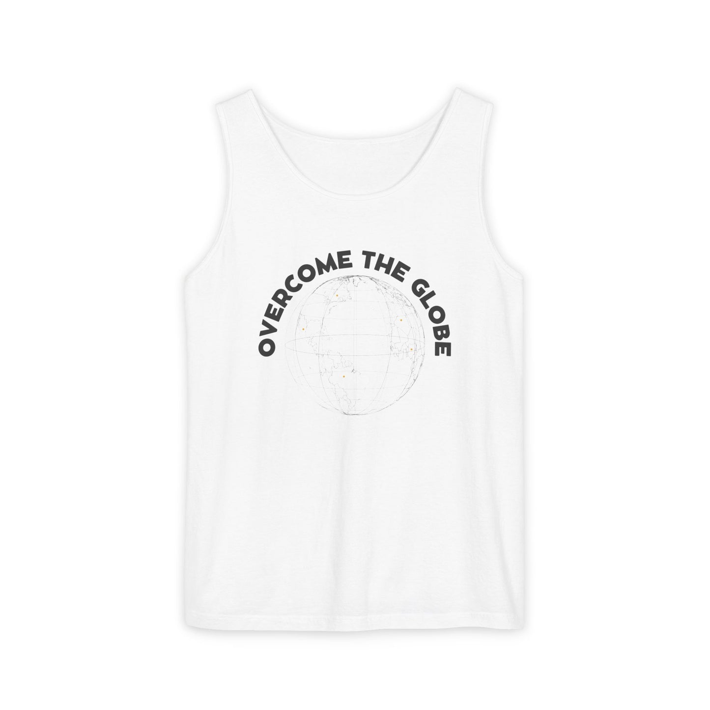 Women Cotton Tank -Multicolors! "Overcome the Globe"