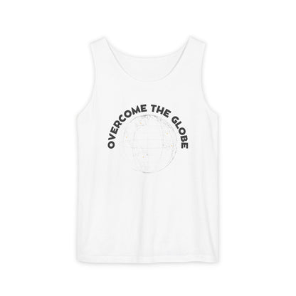 Women Cotton Tank -Multicolors! "Overcome the Globe"