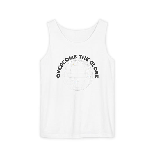 Women Cotton Tank -Multicolors! "Overcome the Globe"