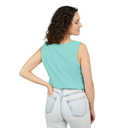 Women Cotton Tank -Multicolors! "Overcome the Globe"