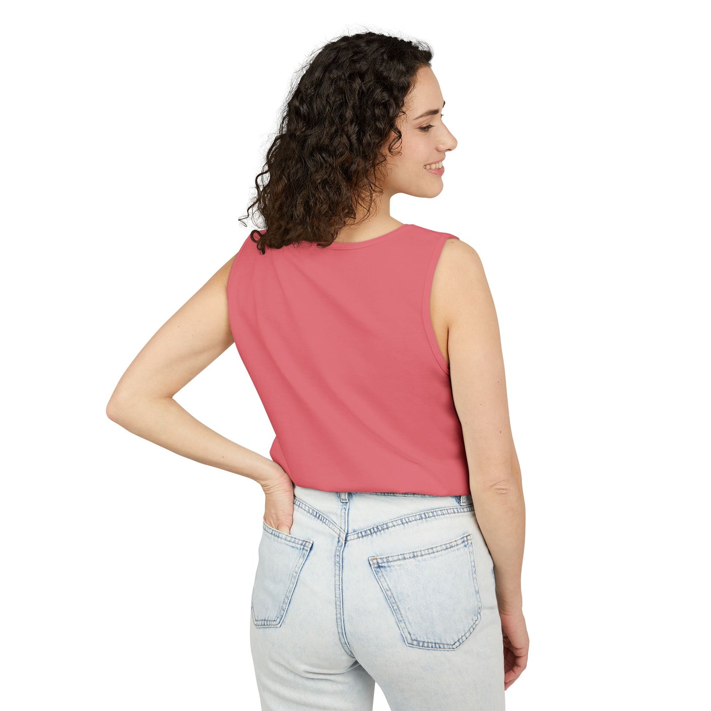 Women Cotton Tank -Multicolors! "Overcome the Globe"