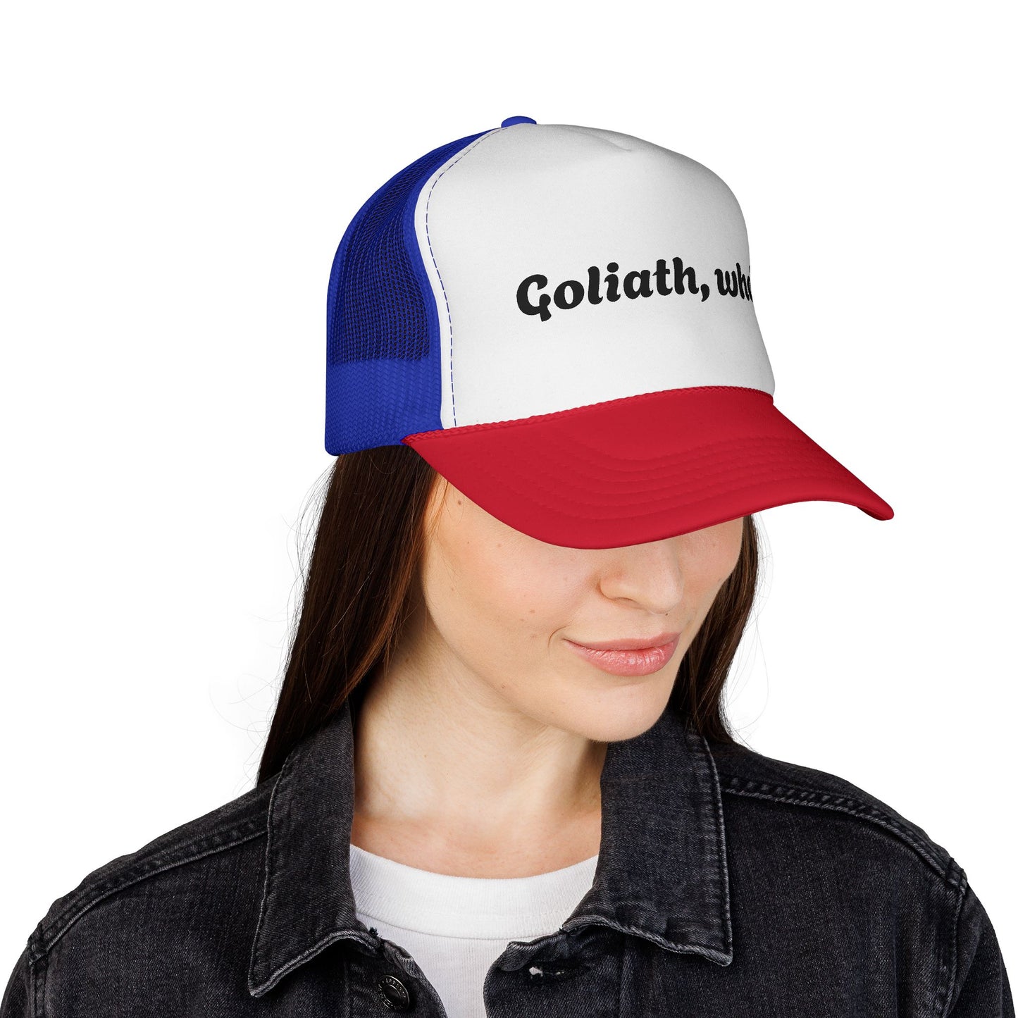 Trucker Hat- Goliath, who? All colors!
