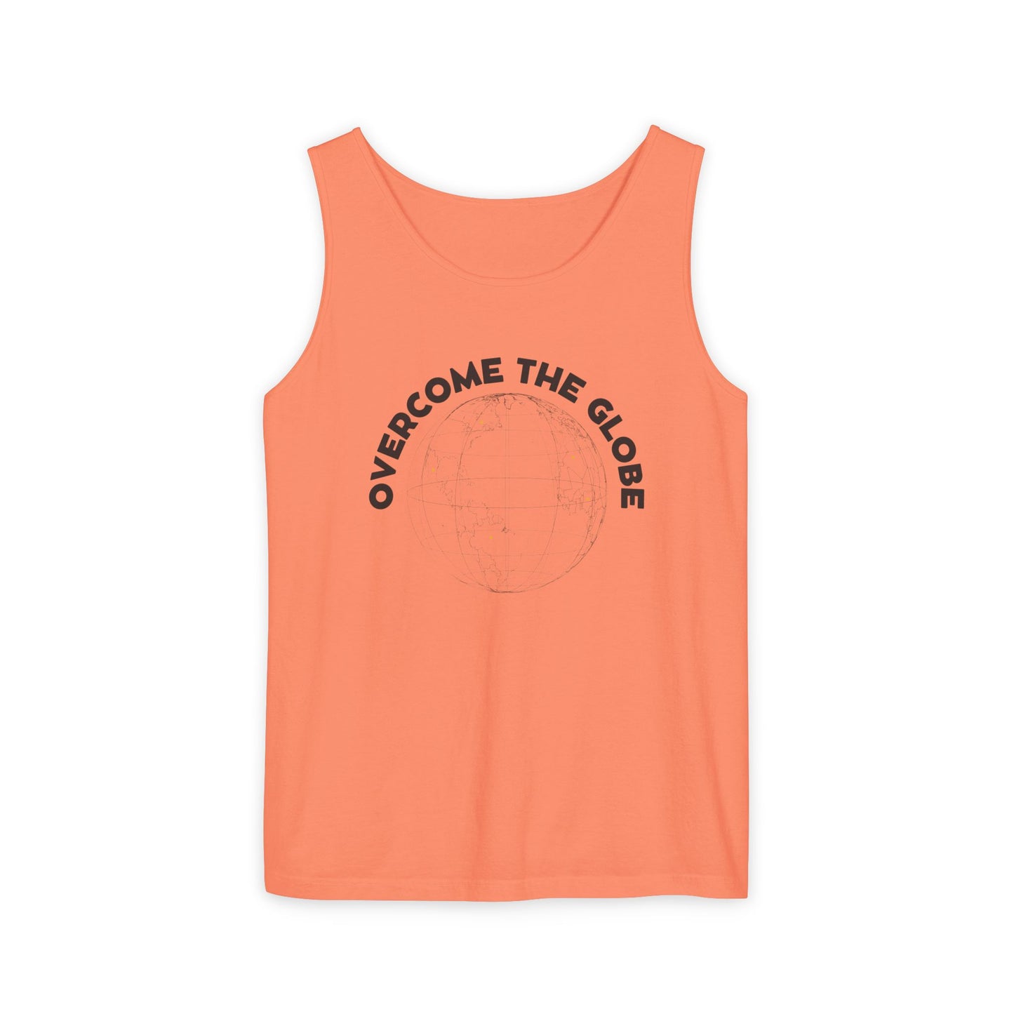 Women Cotton Tank -Multicolors! "Overcome the Globe"
