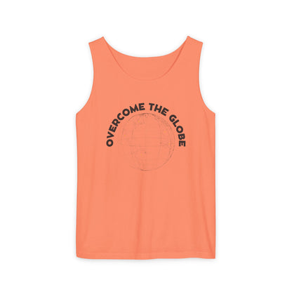 Women Cotton Tank -Multicolors! "Overcome the Globe"
