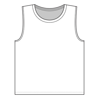 Women's Jersey Muscle Tank 100% Cotton  BLACK COLOR ONLY