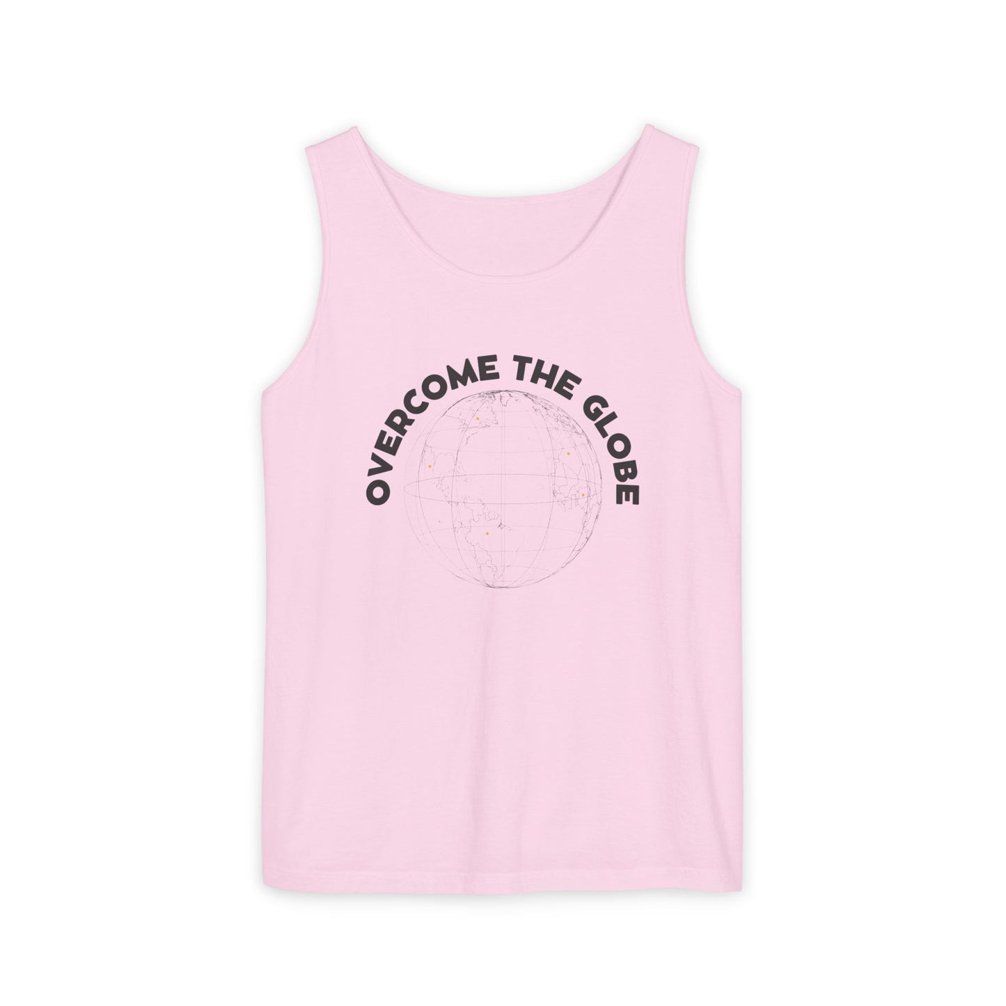 Women Cotton Tank -Multicolors! "Overcome the Globe"