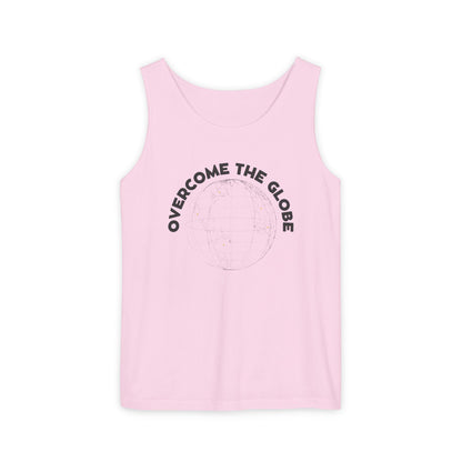 Women Cotton Tank -Multicolors! "Overcome the Globe"