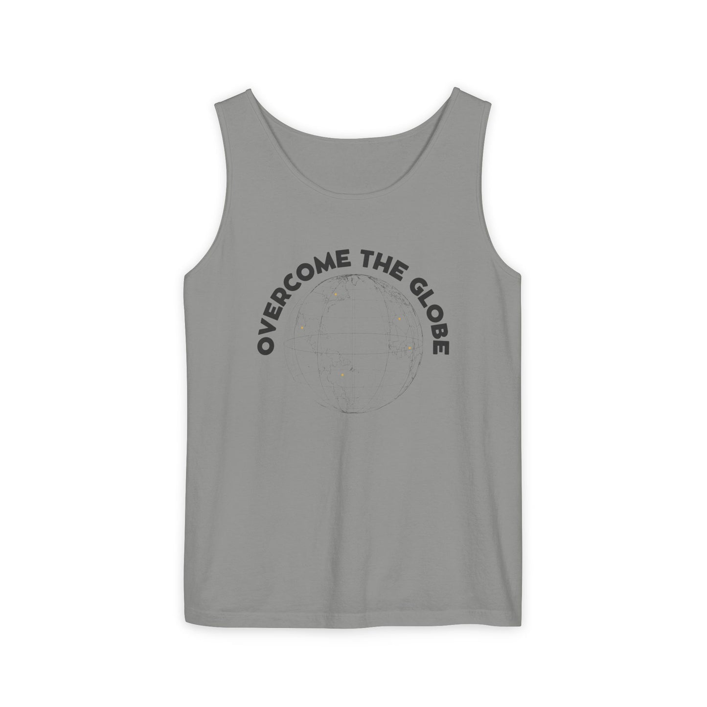 Women Cotton Tank -Multicolors! "Overcome the Globe"