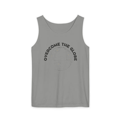 Women Cotton Tank -Multicolors! "Overcome the Globe"