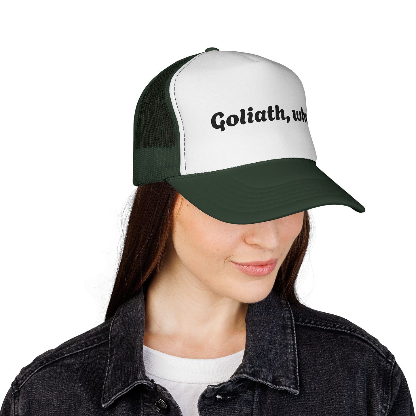 Trucker Hat- Goliath, who? All colors!