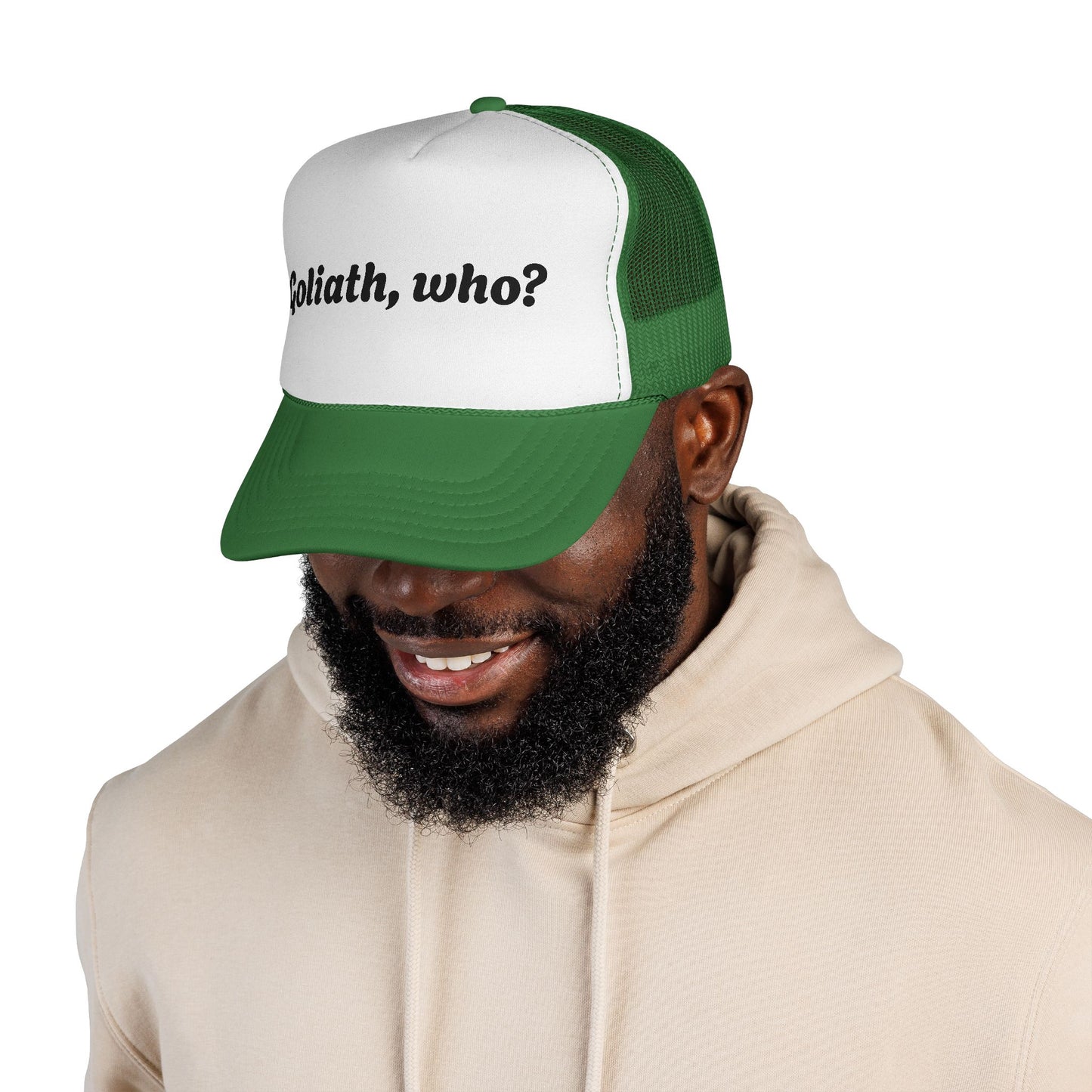 Trucker Hat- Goliath, who? All colors!