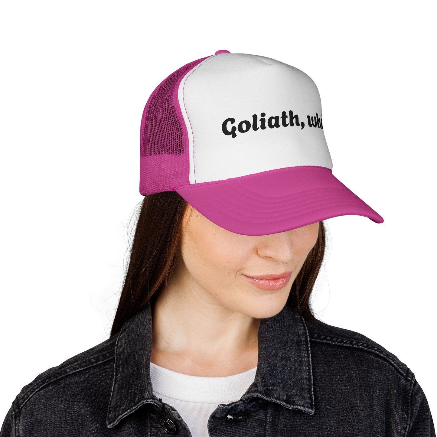 Trucker Hat- Goliath, who? All colors!