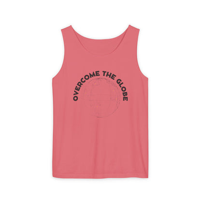 Women Cotton Tank -Multicolors! "Overcome the Globe"
