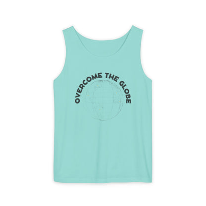 Women Cotton Tank -Multicolors! "Overcome the Globe"