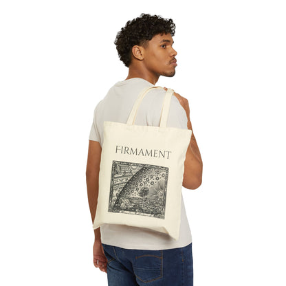 Firmament Image - NATURAL COLOR - Cotton Canvas Tote Bag - UNISEX