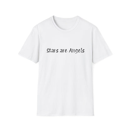 STARS ARE ANGELS -WHITE TSHIRT JOB 38:7