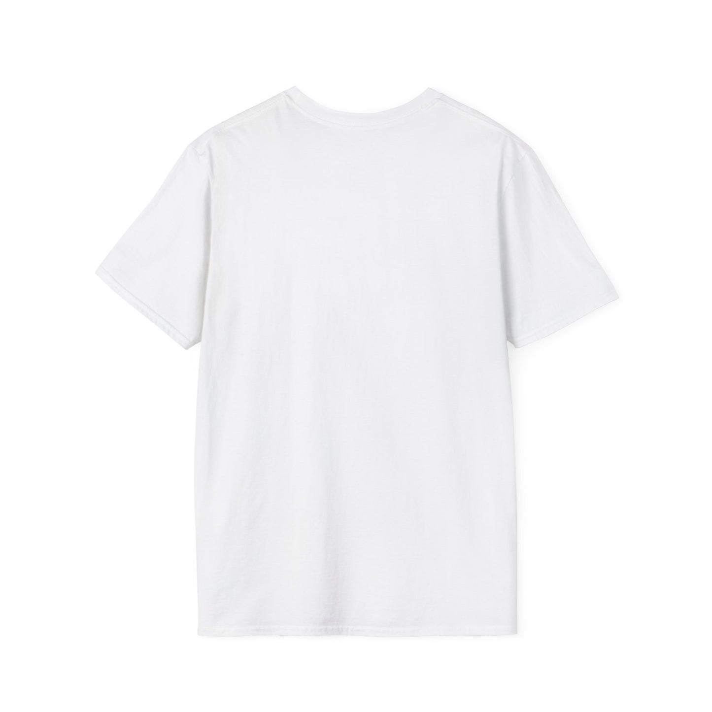 White & Natural Color - Unisex Softstyle T-Shirt 100% Cotton
