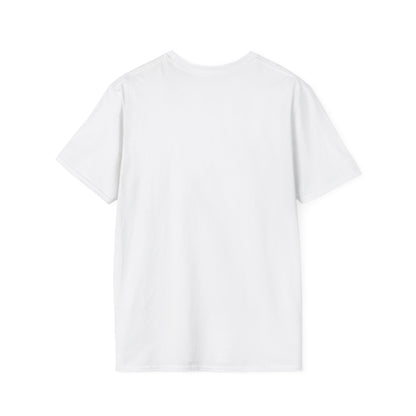 White & Natural Color - Unisex Softstyle T-Shirt 100% Cotton