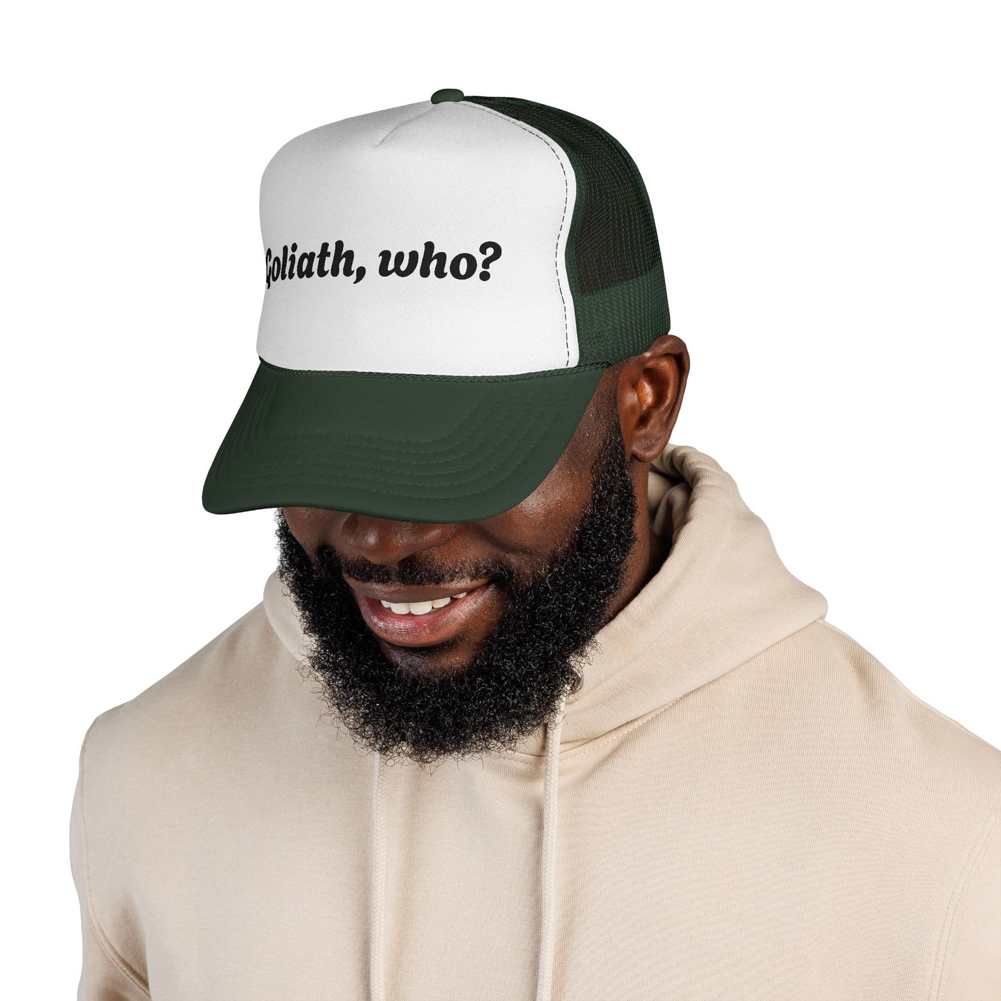 Trucker Hat- Goliath, who? All colors!