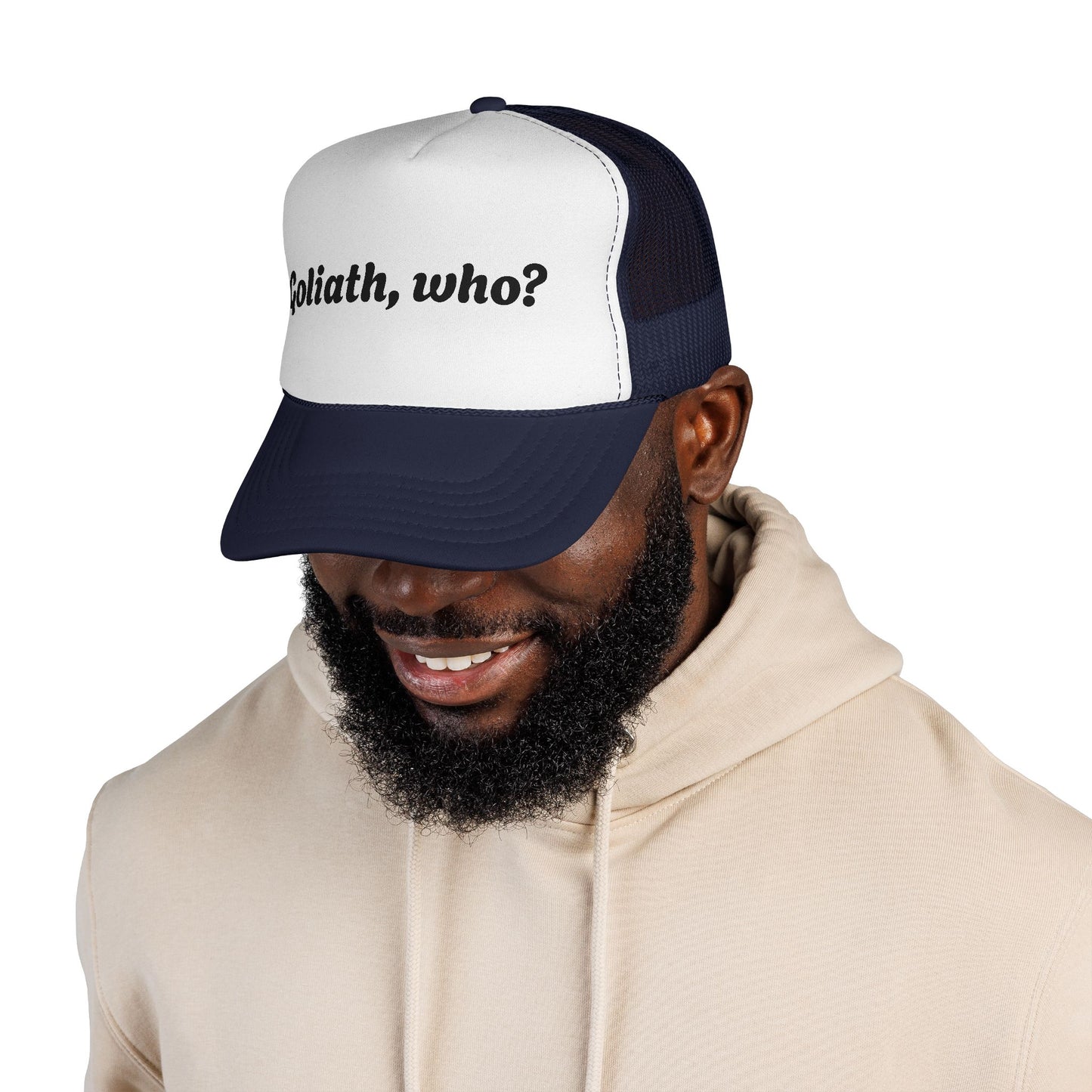 Trucker Hat- Goliath, who? All colors!