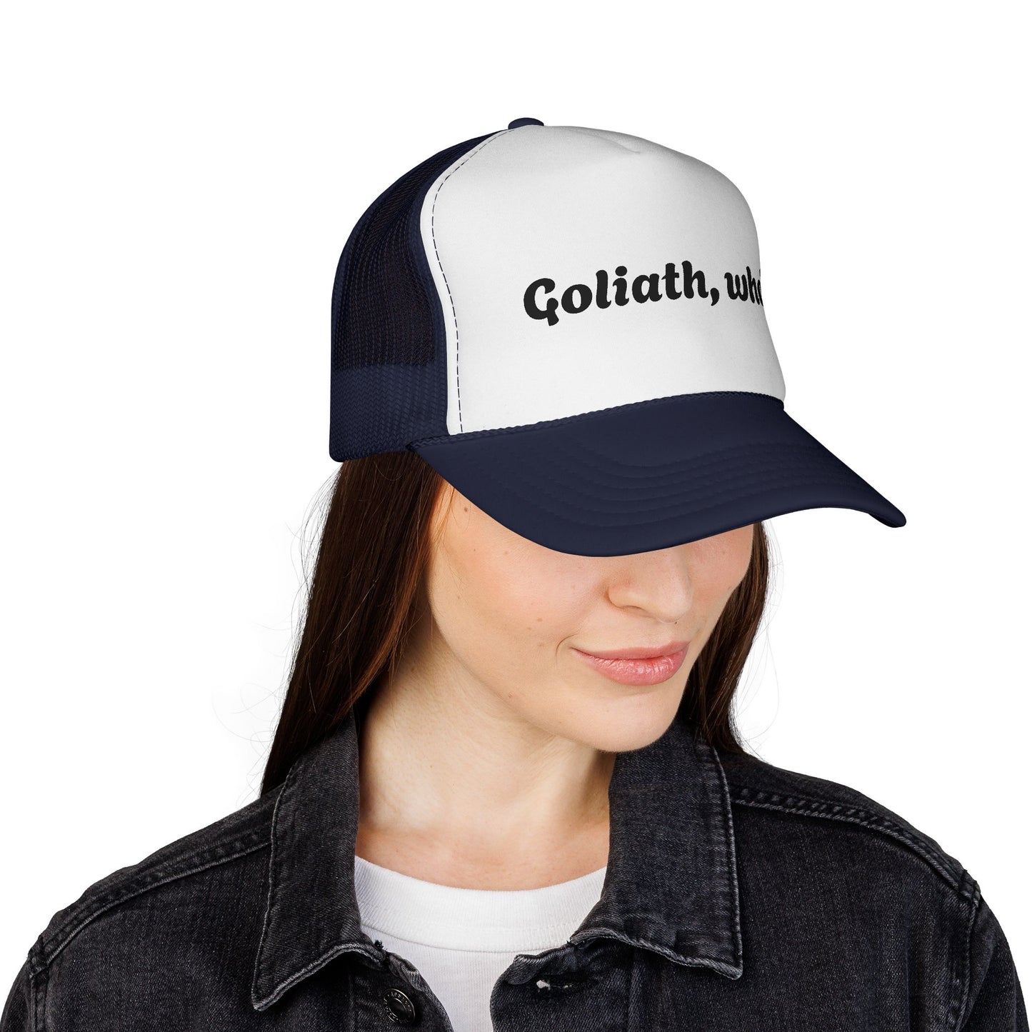 Trucker Hat- Goliath, who? All colors!
