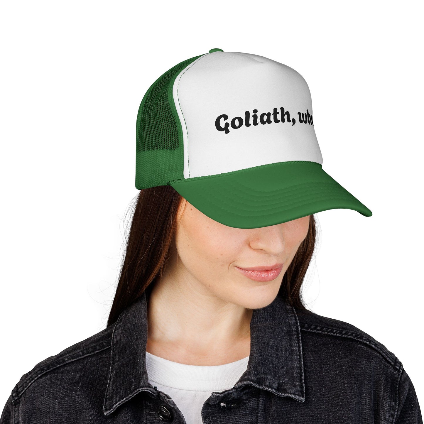 Trucker Hat- Goliath, who? All colors!