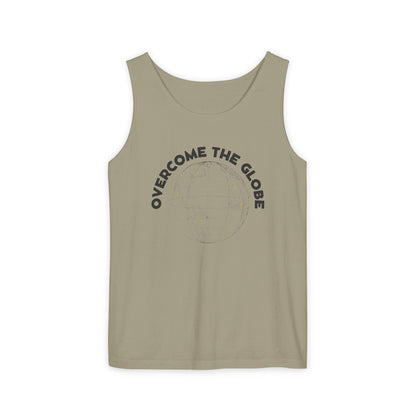 Women Cotton Tank -Multicolors! "Overcome the Globe"