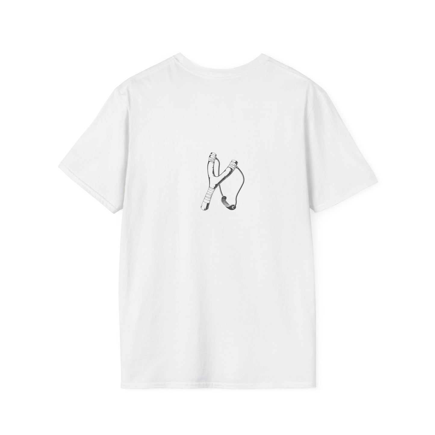 Goliath, Who? Women's Softstyle T-Shirt 100% Cotton -White & Natural Colors