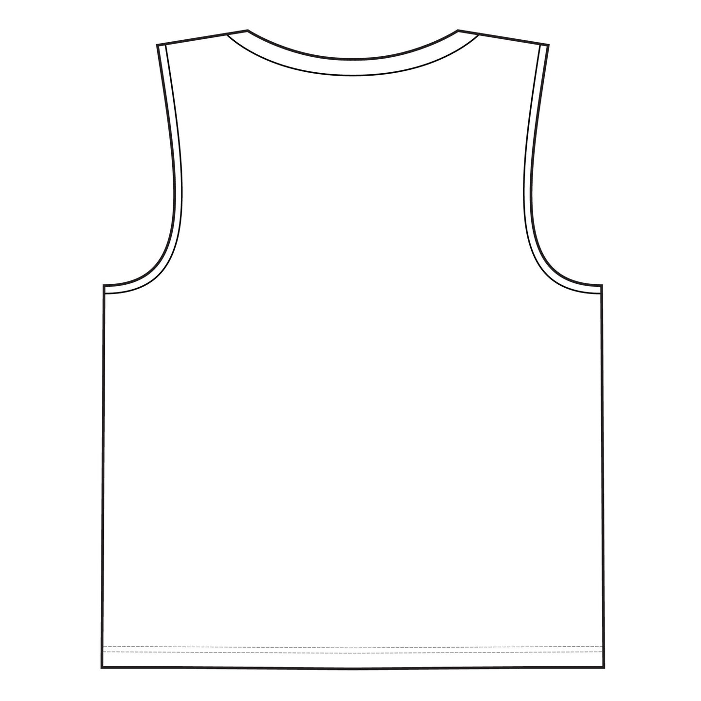 Women's Jersey Muscle Tank 100% Cotton  BLACK COLOR ONLY