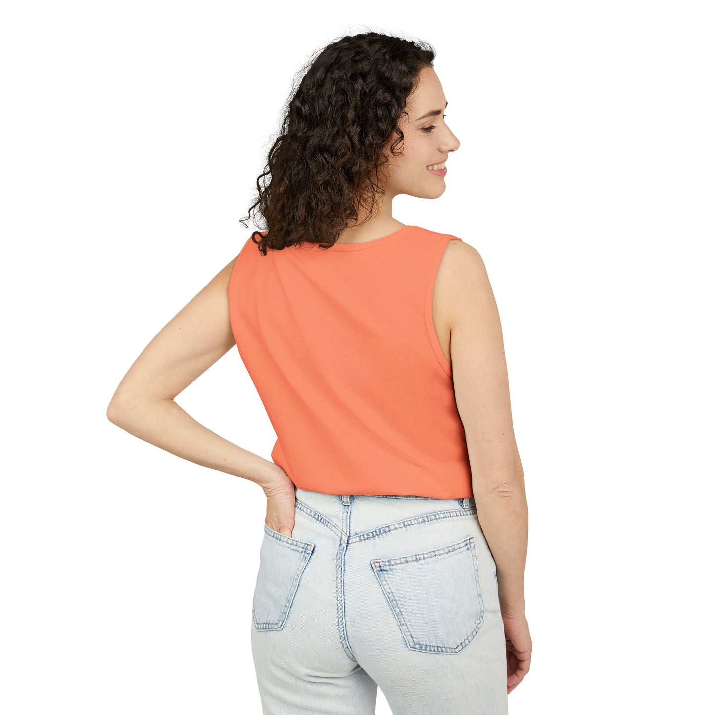 Women Cotton Tank -Multicolors! "Overcome the Globe"