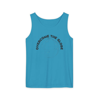 Women Cotton Tank -Multicolors! "Overcome the Globe"