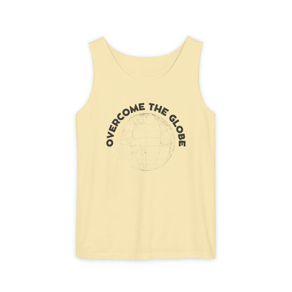 Women Cotton Tank -Multicolors! "Overcome the Globe"