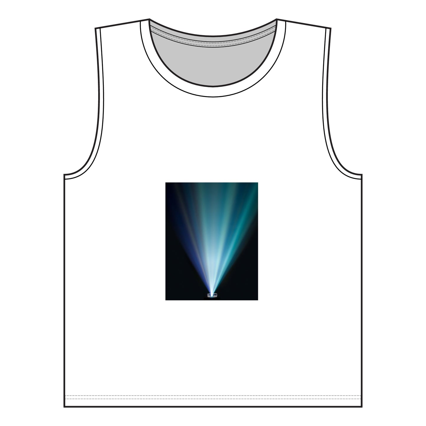 Women's Jersey Muscle Tank 100% Cotton  BLACK COLOR ONLY