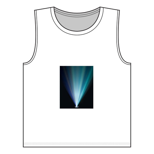 Women's Jersey Muscle Tank 100% Cotton  BLACK COLOR ONLY