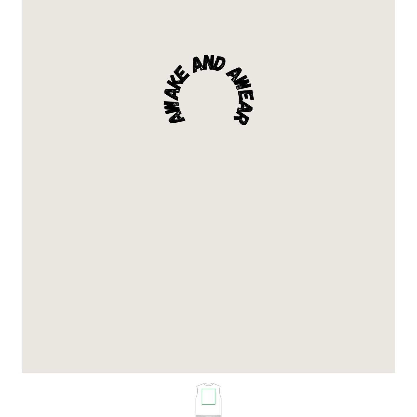 Men's Heavy Cotton Tank- What's your story?