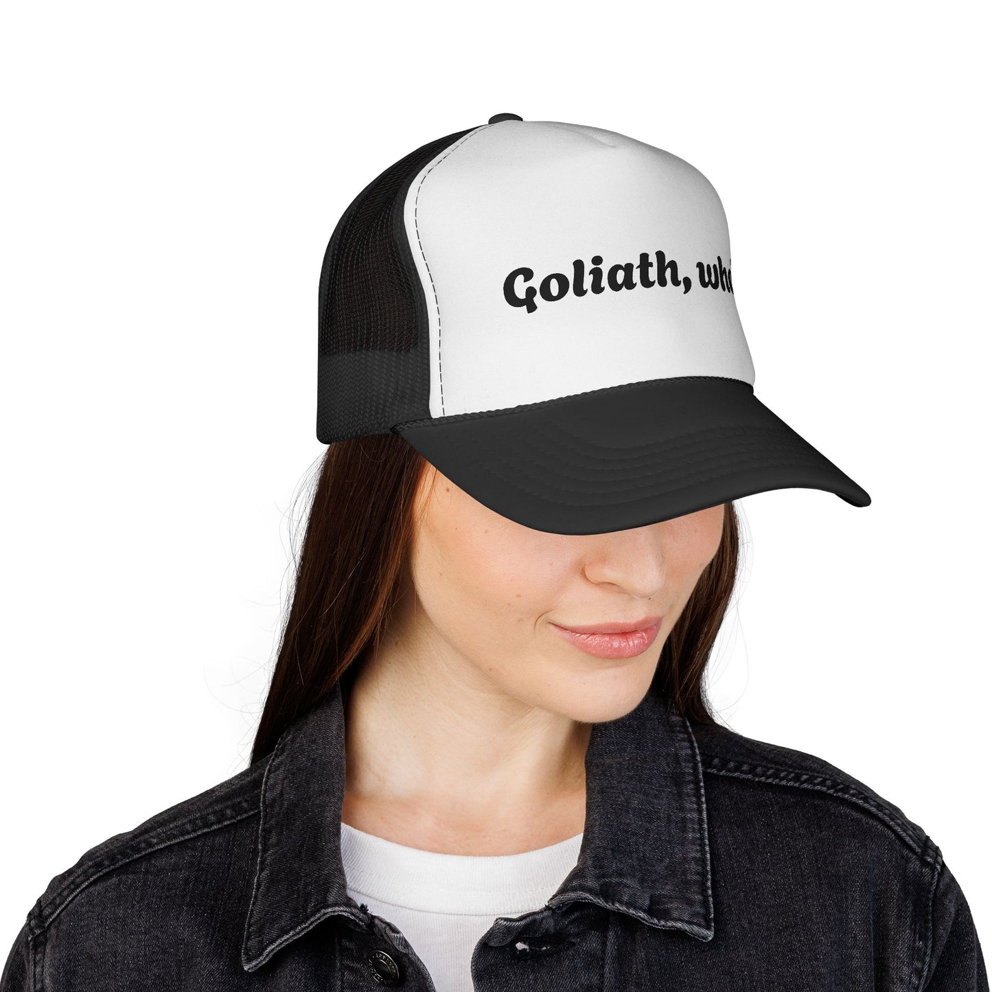 Trucker Hat- Goliath, who? All colors!