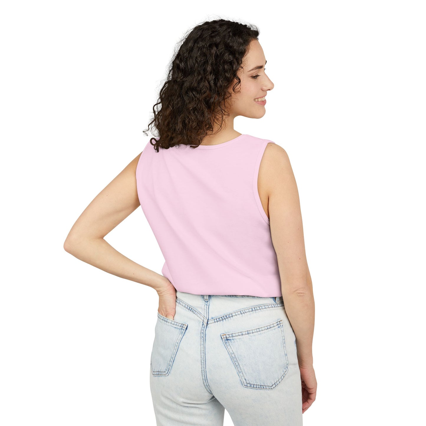Women Cotton Tank -Multicolors! "Overcome the Globe"