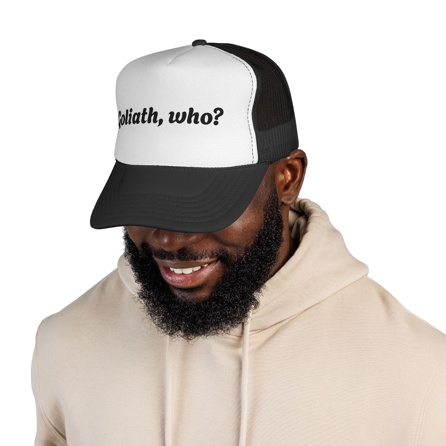 Trucker Hat- Goliath, who? All colors!