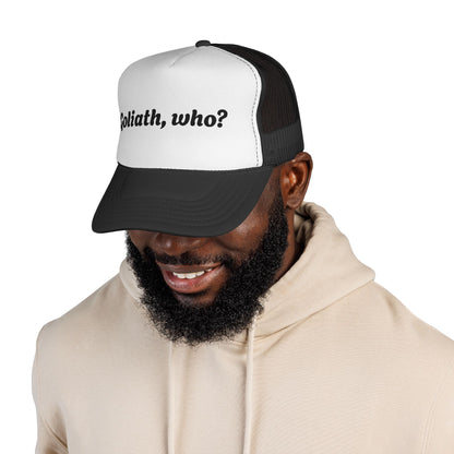 Trucker Hat- Goliath, who? All colors!